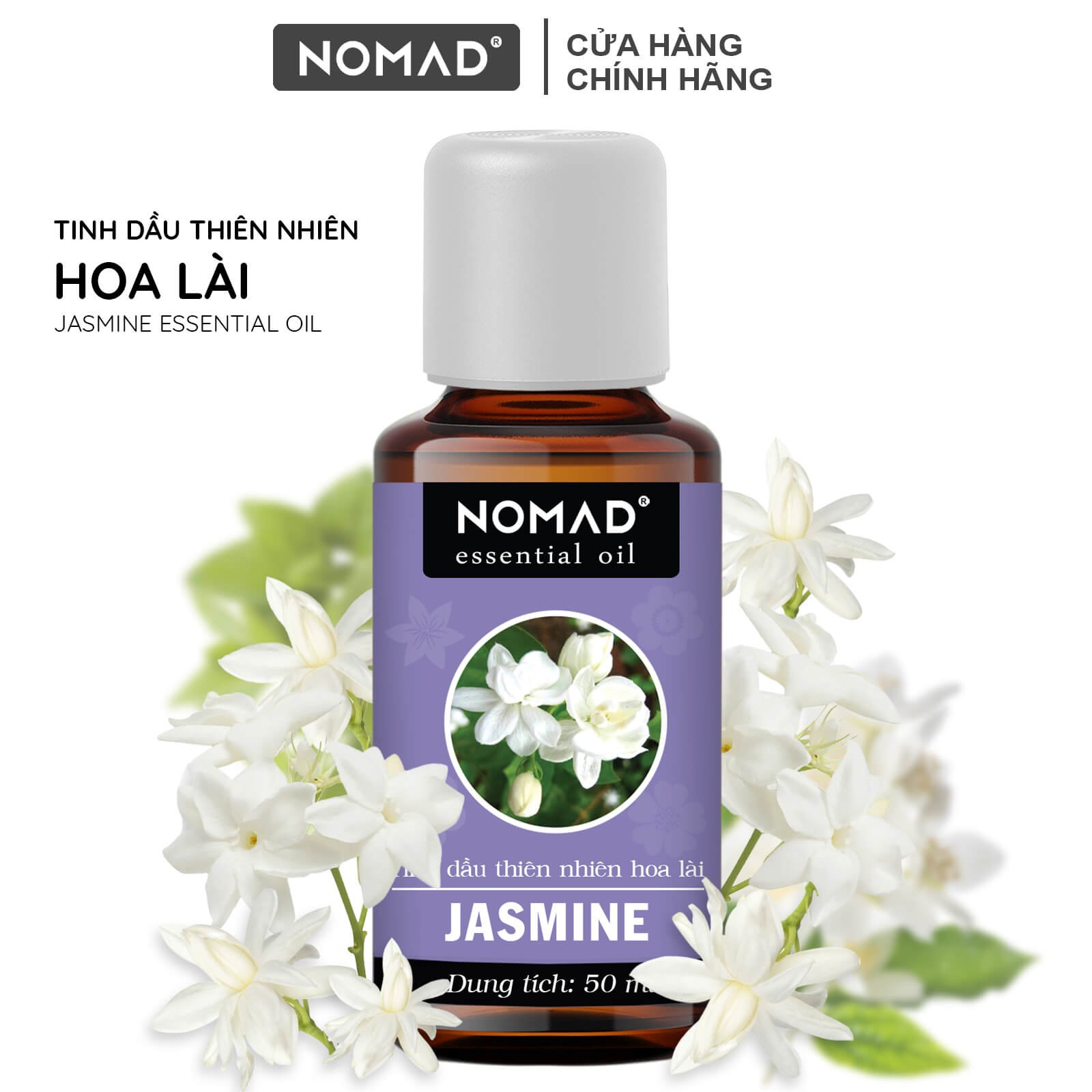 Tinh Dầu Hoa Lài Nguyên Chất Cao Cấp Nomad Essential Oils Jasmine