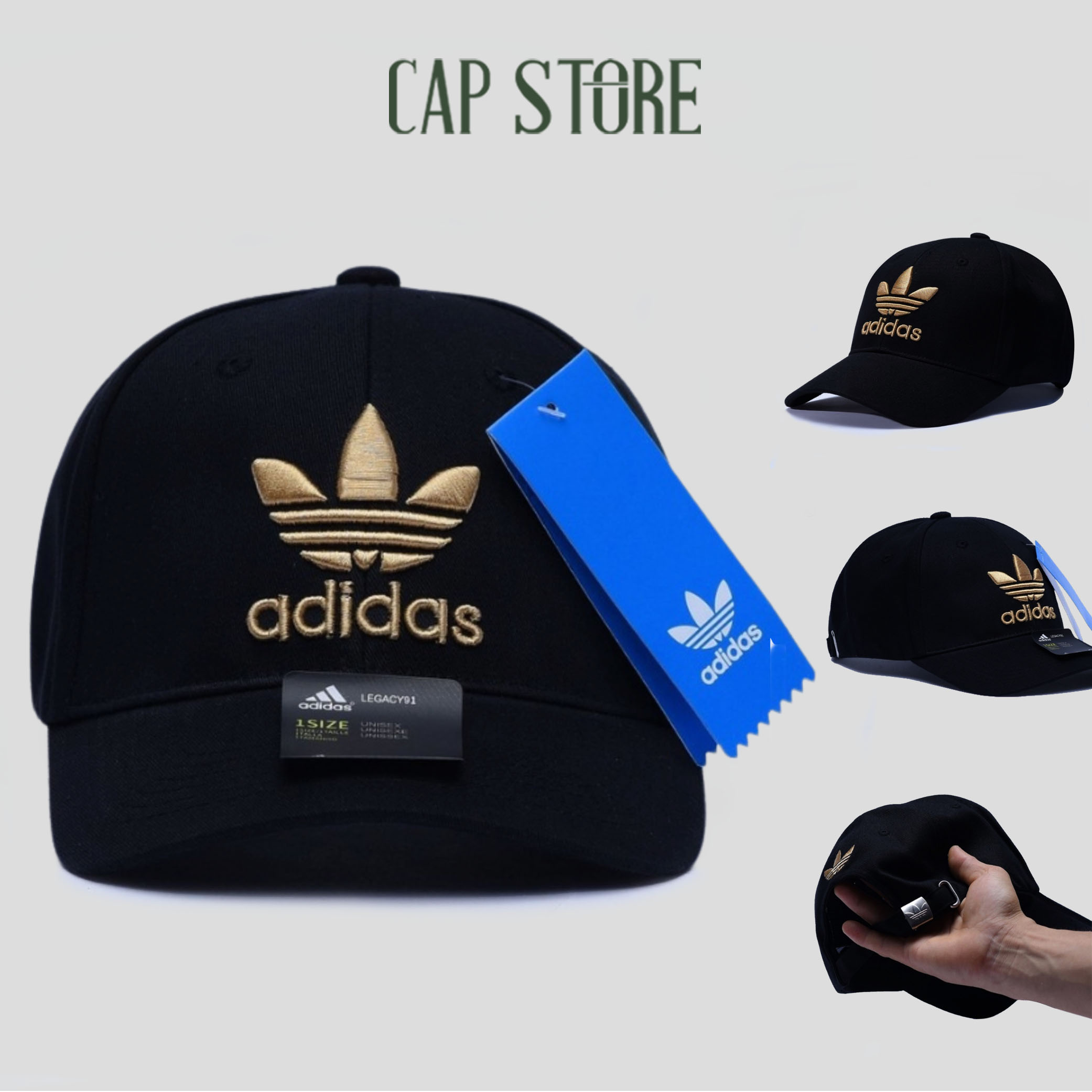 Mũ lưỡi trai adidas nam nữ - Nón kết nữ thời trang cao cấp ullzzang Hàn Quốc phong cách unisex Capstore.vn