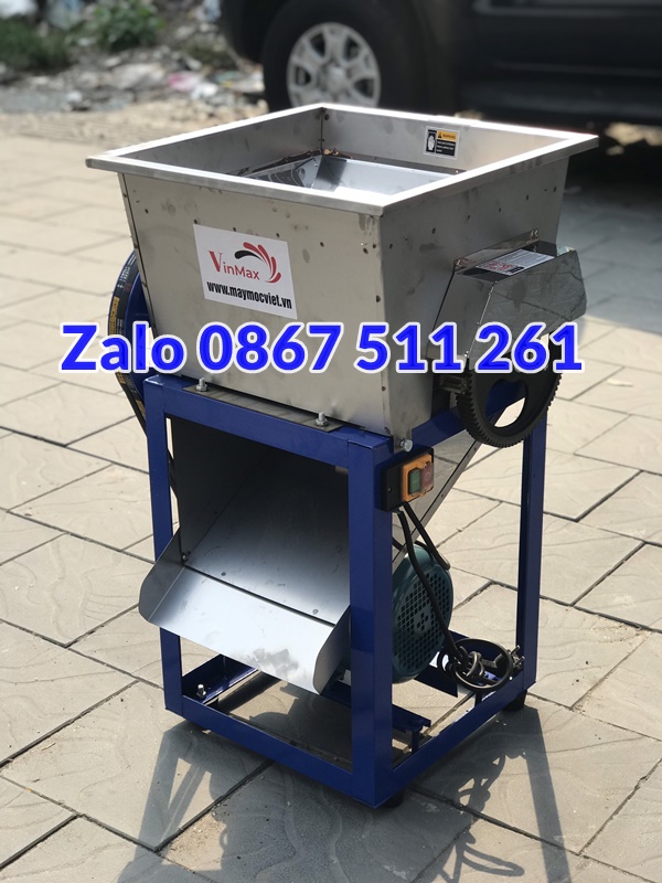 Máy cắt cá mồi làm thức ăn cho gà vịt