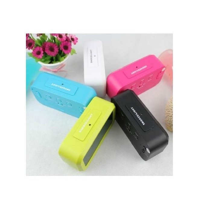 Đồng Hồ Báo Thức Điện Tử Để Bàn Màn Hình Lcd Đa Chức Năng: Thời Gian, Lịch, Báo Thức, Nhiệt Độ