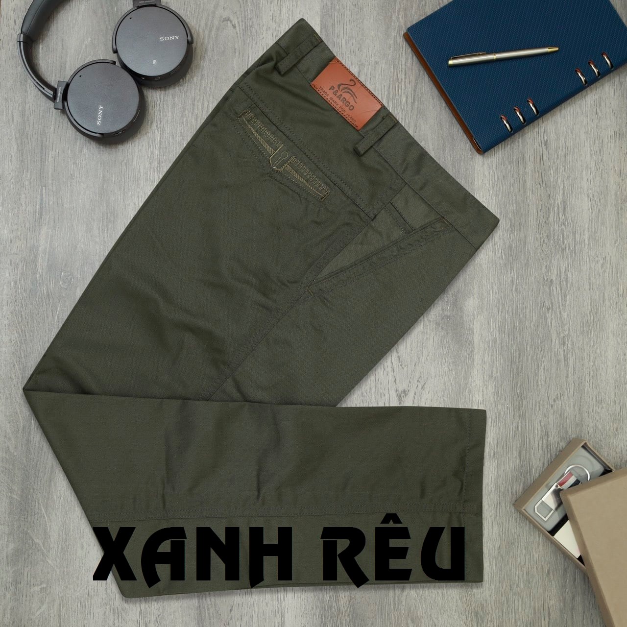 [HCM]Quần kaki nam chất vải kaki mịn - quần kaki trung niên