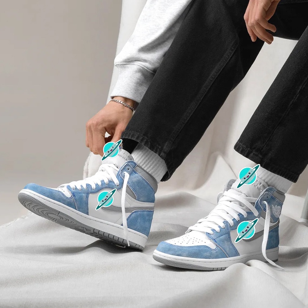 Giày Sneaker Hyper Royal Cao Cổ - Giày Thể Thao Nam Nữ JD hyper royal xanh nỉ xanh dương cao cổ mới