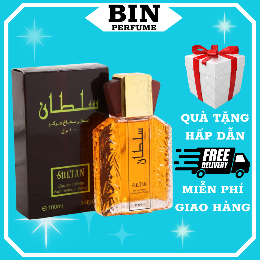 Nước hoa nam dubai sultan gold 100ml