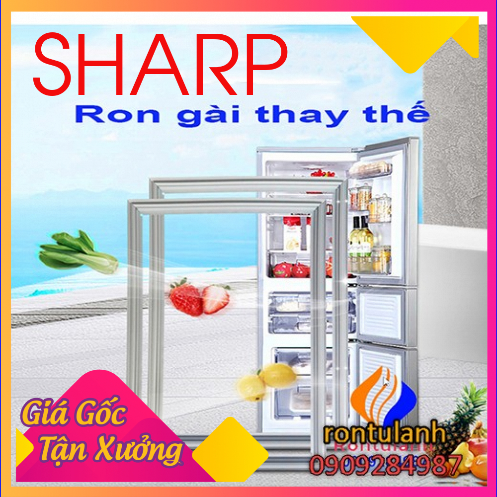 Ron cửa cho tủ lạnh sharp model sj-30n-sl