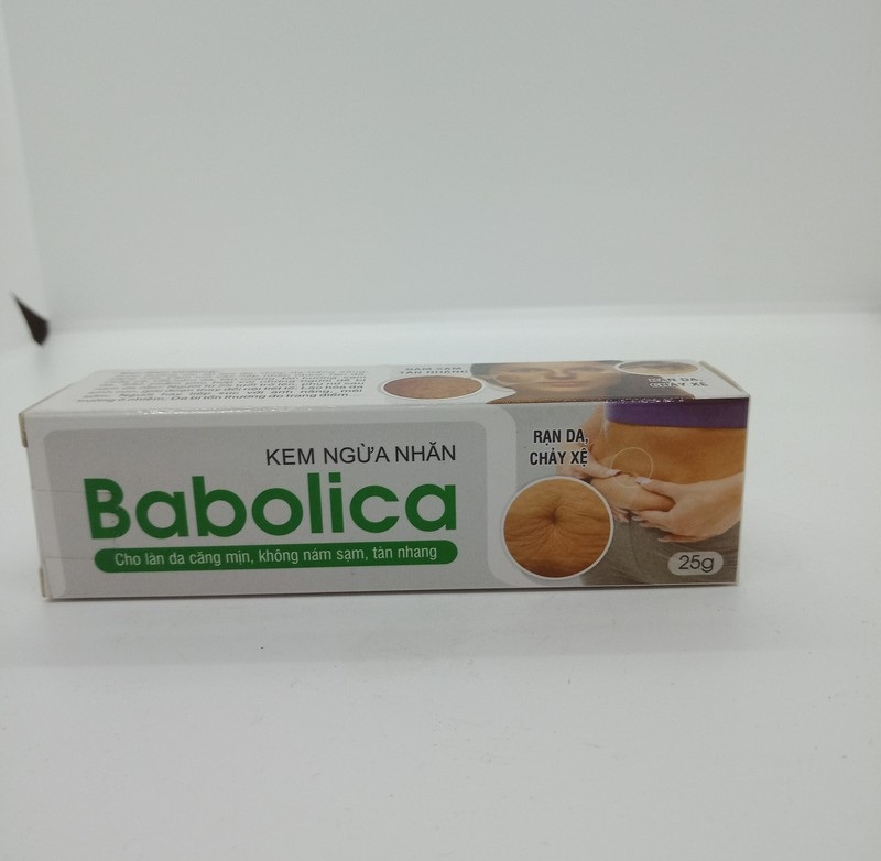 Babolica kem ngừa nhăn rạn da 25g