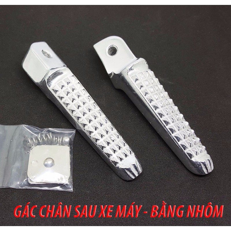 Gác chân sau chất liệu nhôm đúc chắc chắn sử dụng cho xe HONDA, YAMAHA