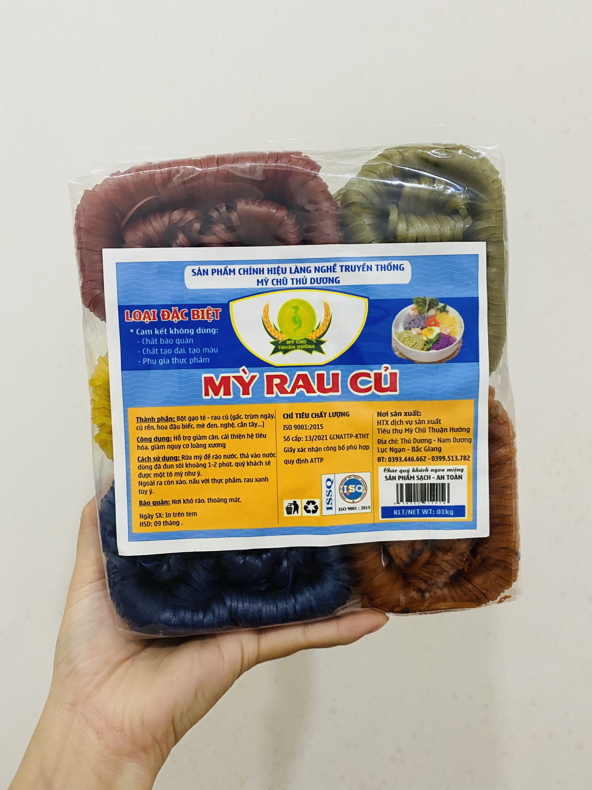 Combo 2kg mì rau củ 100% organic - mì chũ rau củ ngũ sắc tốt cho sức khoẻ, ngon sạch