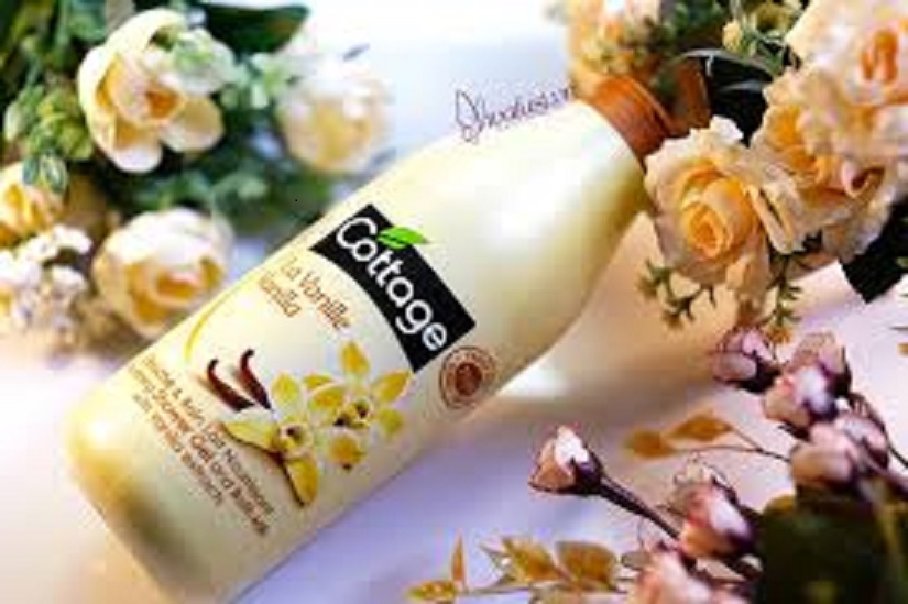 Sữa tắm Cottage Pháp Vanilla hương Vani 750ml