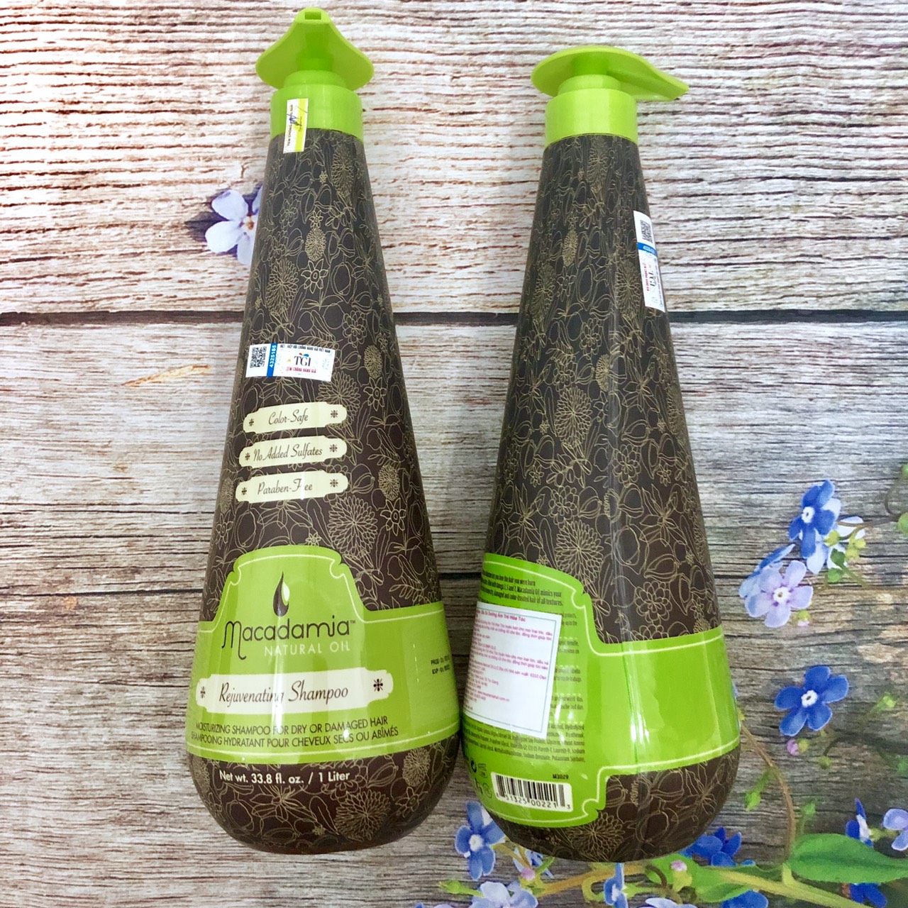 CẶP DẦU GỘI XẢ MACADAMIA TRẺ HÓA TÓC SIÊU MƯỢT 1000ML x2