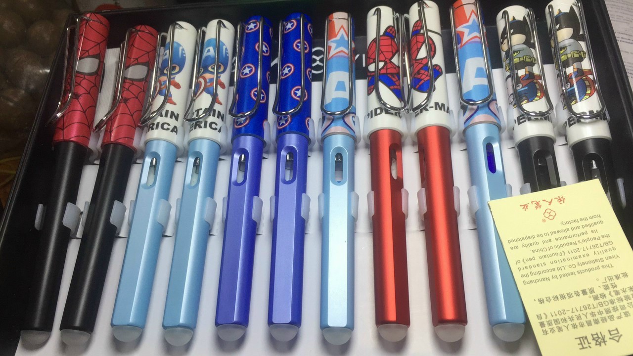Combo Bút mực xóa hoạt hình và mực xóa