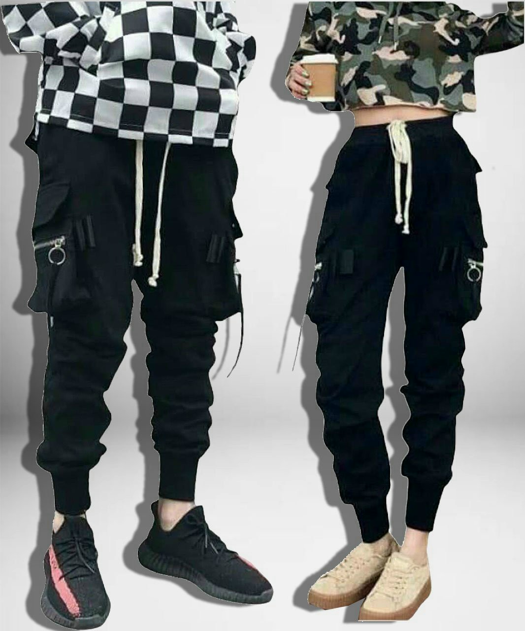 [ MẶC LÀ THÍCH ] Quần jogger nam nữ kaki túi hộp thời trang da bóng, quần nam kaki ống bo thun phong cách ulzzang