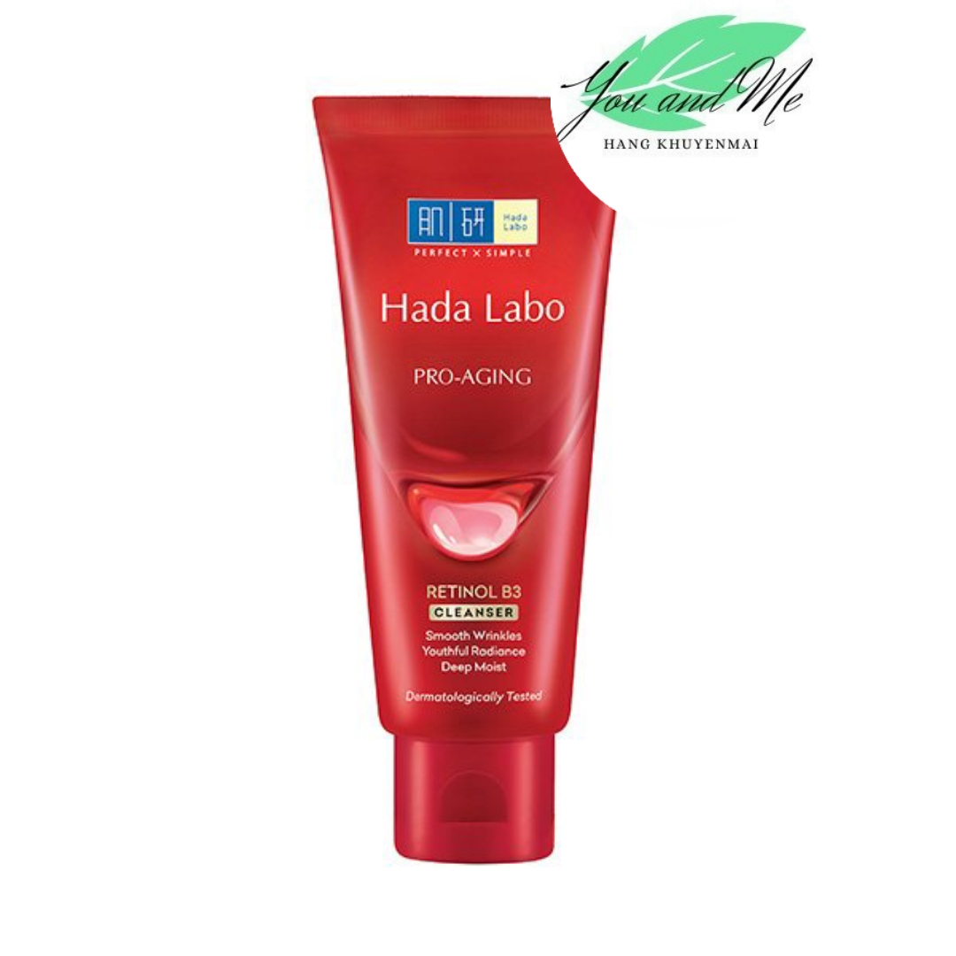 Kem rửa mặt chuyên biệt Hada Labo Pro Anti Aging 80g