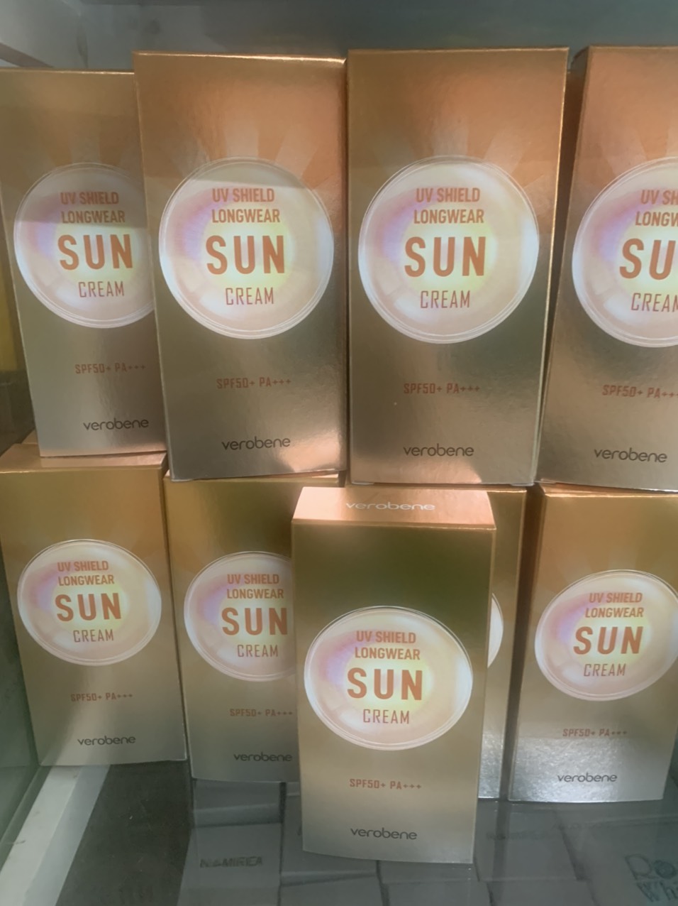 Kem chống nắng verobene spf50+pa++