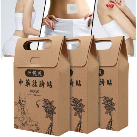 30 miếng dán rốn tan mỡ trung y - siêu phẩm cho tan mỡ eo thon đẹp