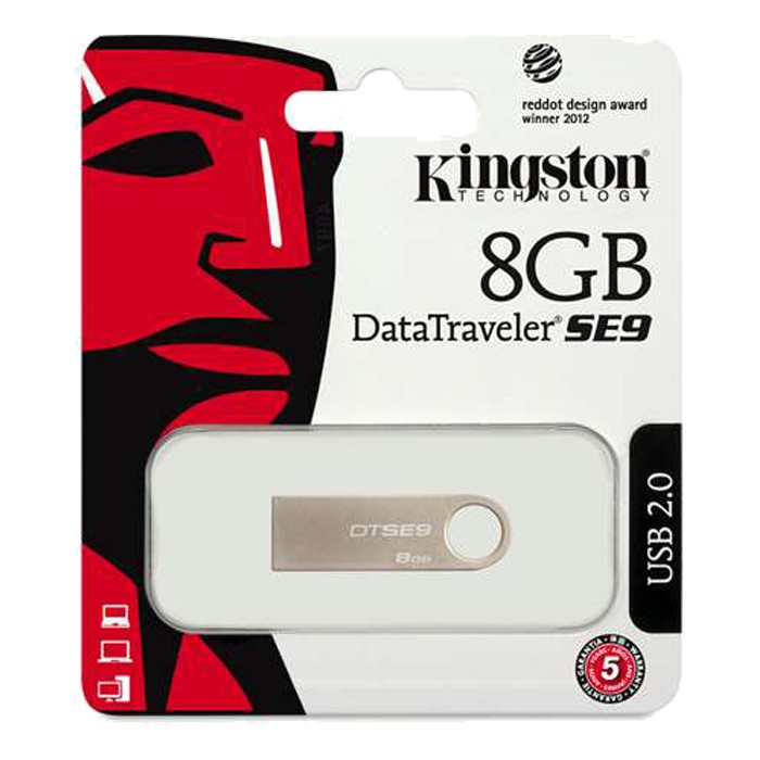 Usb 8GB Kingston Mỏng Chống Nước- USB kingston vỏ kim loại chống nước