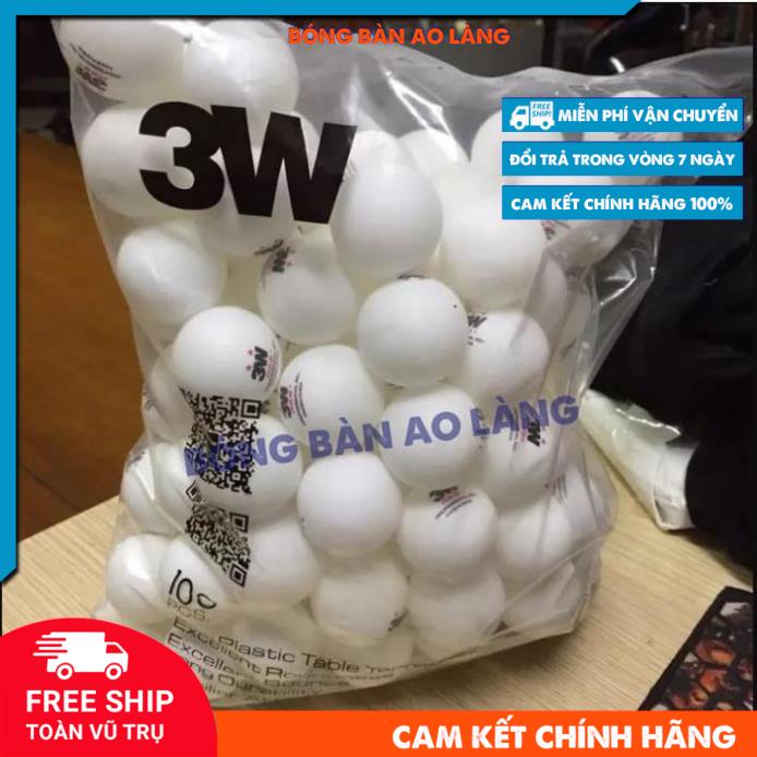 Quả bóng bàn luyện tập thi đấu 3w 40+ 2sao độ cứng cao tròn đều