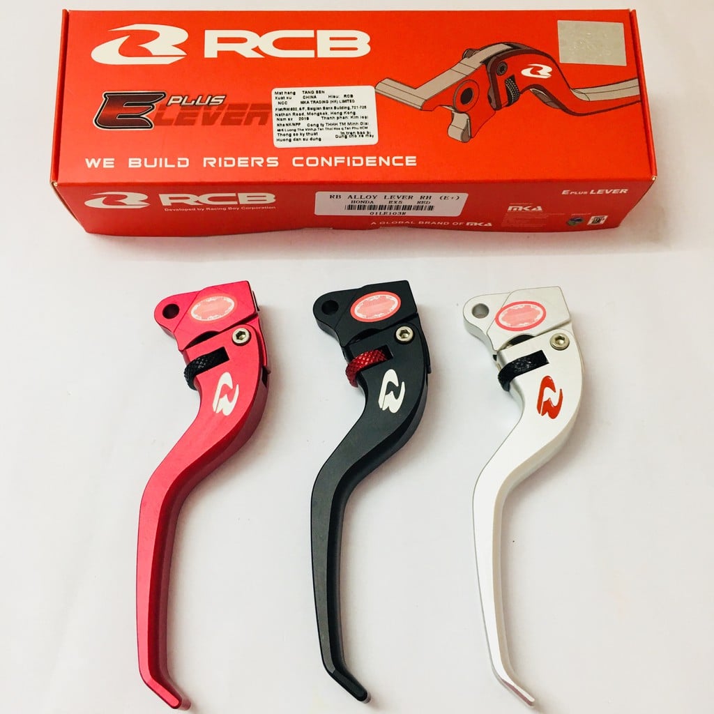 Bộ 2 tay phanh (tay thắng) RCB gắn xe Airblade. Vision, Vario - bản V5 nhám bền sử dụng tiện dụng