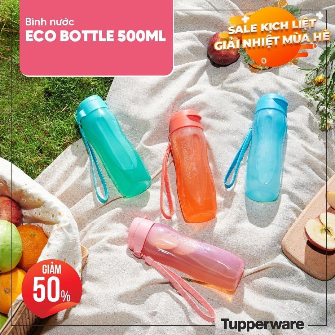 Tupperware official store - bình nước eco bottle gen ii 500ml lazada chính hãng 100%