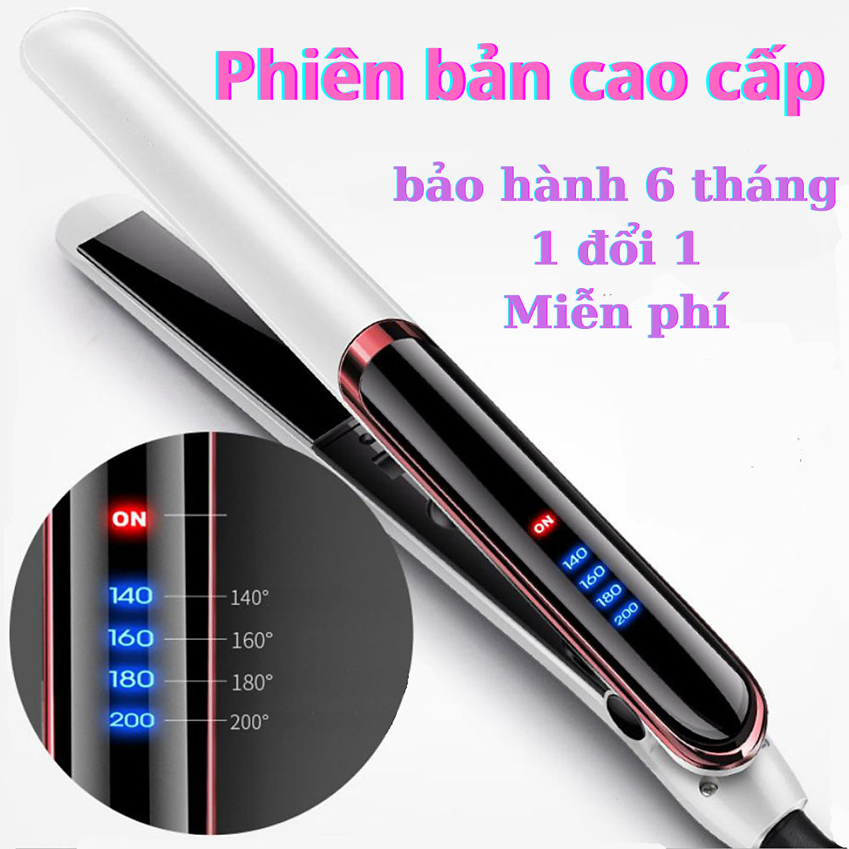 [hỏa tốc] Máy Làm Tóc Đa Năng koremi 3in1- Máy Duỗi Tóc Kẹp Thẳng Ép Tóc Uốn Cúp Làm Tóc Xoăn Lọn Đa Năng 3in1 Shop V-Gain