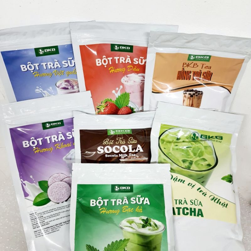 Bột Trà Sữa uống Liền Vị Khoai Môn BKB 500gr