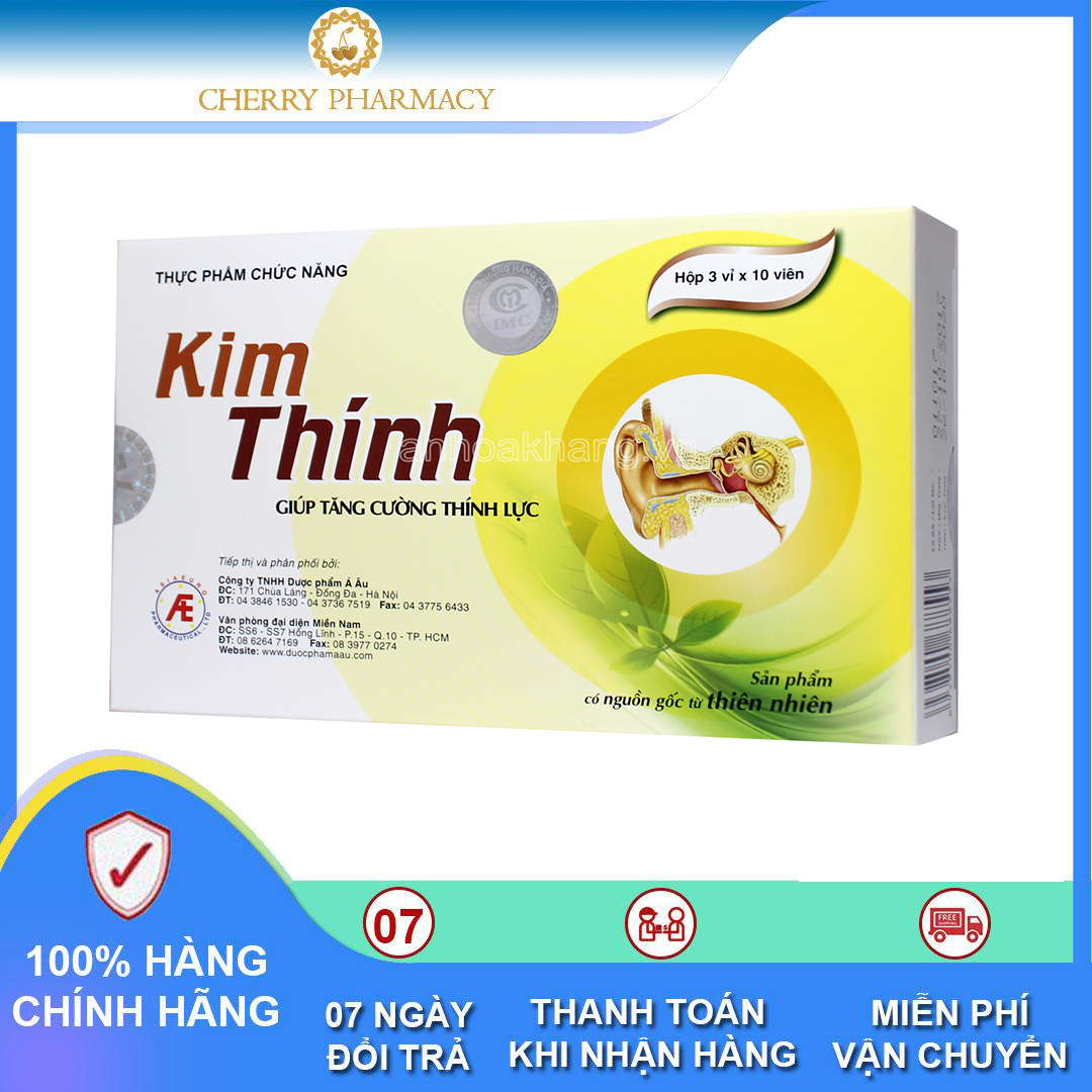 Kim Thính giúp tăng cường thính lực hộp 30 viên