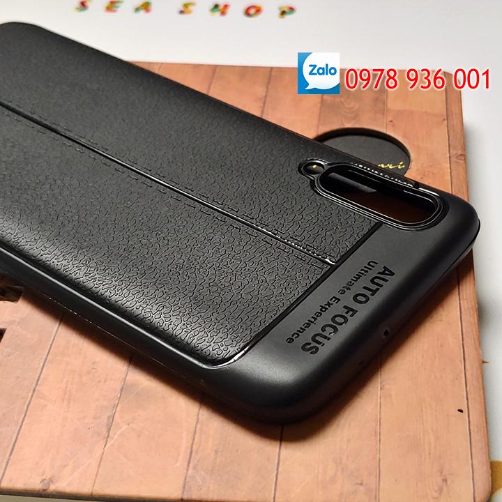 Ốp lưng samsung galaxy a50 - a505f silicon vân da loại a