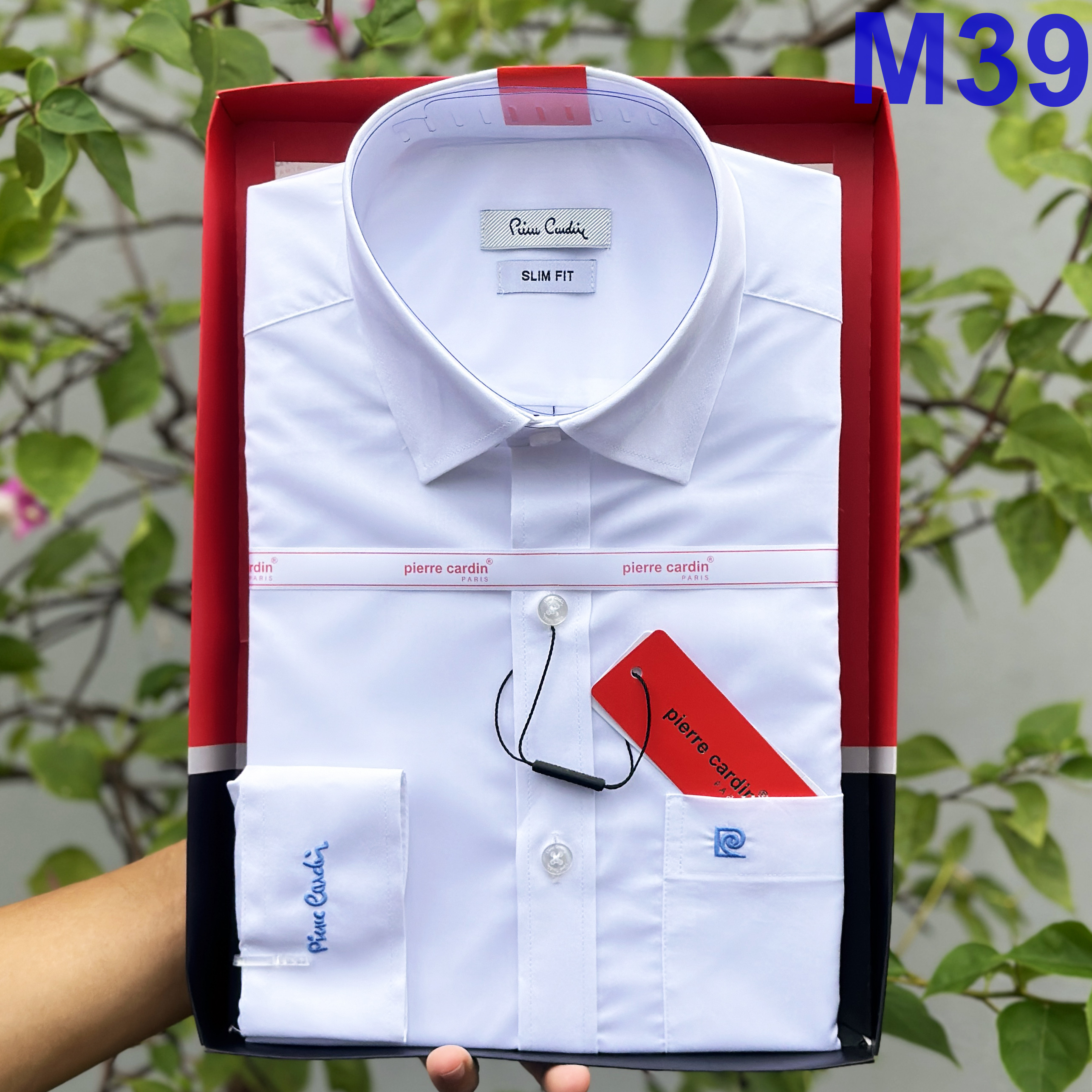 Áo Sơ Mi Nam, Sơ Mi Trắng Dài Tay, Sơ Mi Nam Pierre Cardin Chính Hãng Hàng Xuất Dư Xịn Mẫu Hàn Quốc