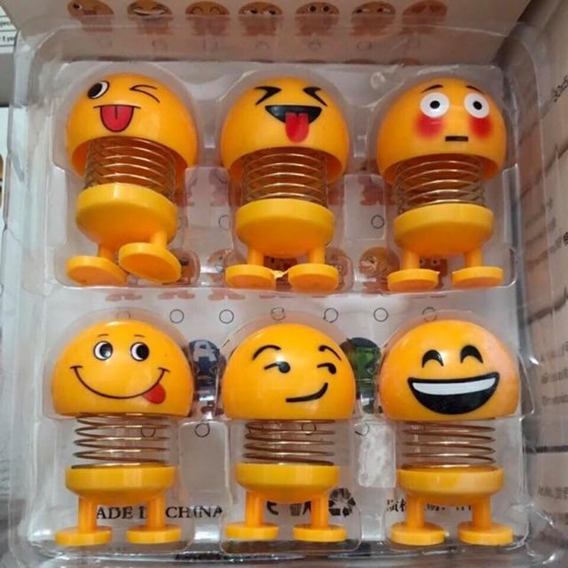 Lật đật icon emoji lò xo nhún đồ chơi xả stress