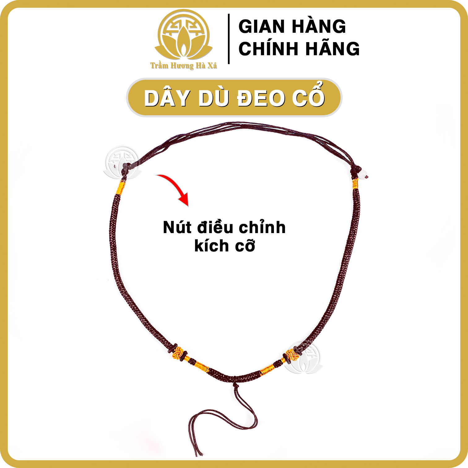 Dây dù đeo cổ phong thủy HÀ XÁ dùng để đeo mặt đá và mặt phật bản mệnh màu ngẫu nhiên