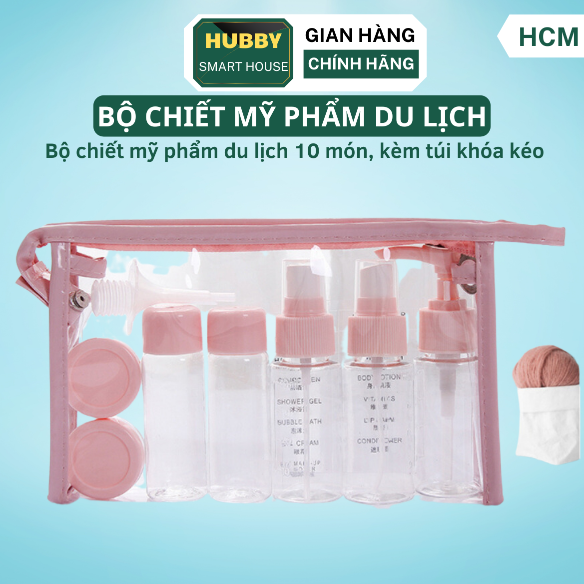 Lọ Chiết Mỹ Phẩm, Bộ Chiết Mỹ Phẩm Du Lịch 7 Món Tặng Kèm Túi Zip Chai Lọ ChiếLọ Chiết Mỹ Phẩm, Bộ Chiết Mỹ Phẩm Du Lịch 7 Món Tặng Kèm Túi Zip Chai Lọ Chiết Xịt Phun Sương, Hủ Đựng Kem, Phễu Chiếtt Xịt Phun Sương, Hủ Đựng Kem, Phễu Chiết