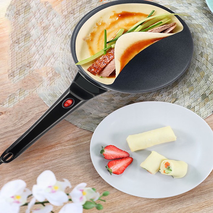 Máy làm bánh cuốn, bánh tráng, bánh crepe, bánh pancake. K&NShop.