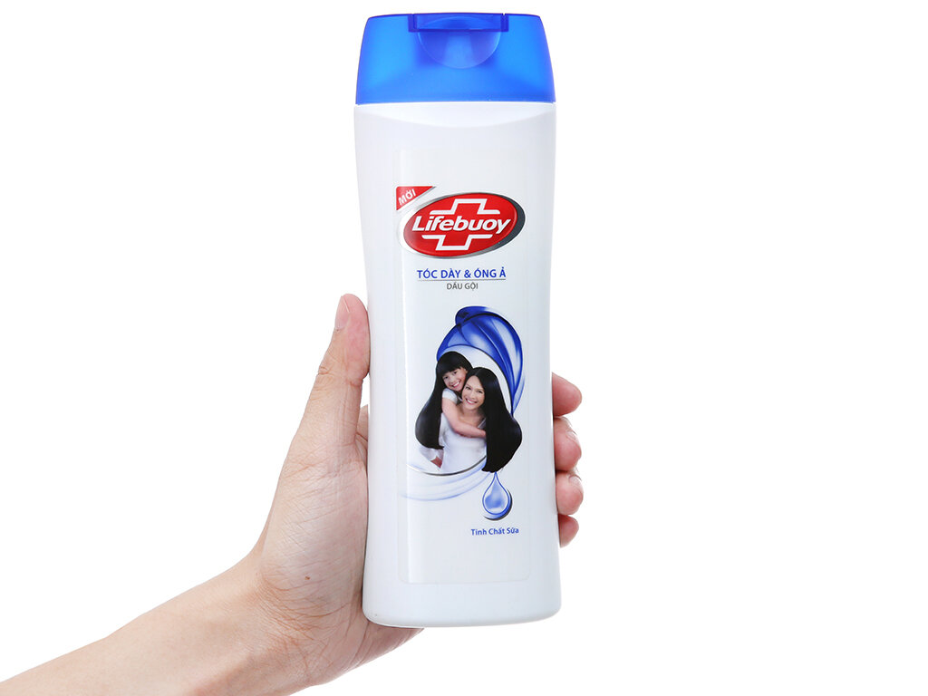 Dầu gội Lifebuoy Dưỡng tóc óng ả 140gr