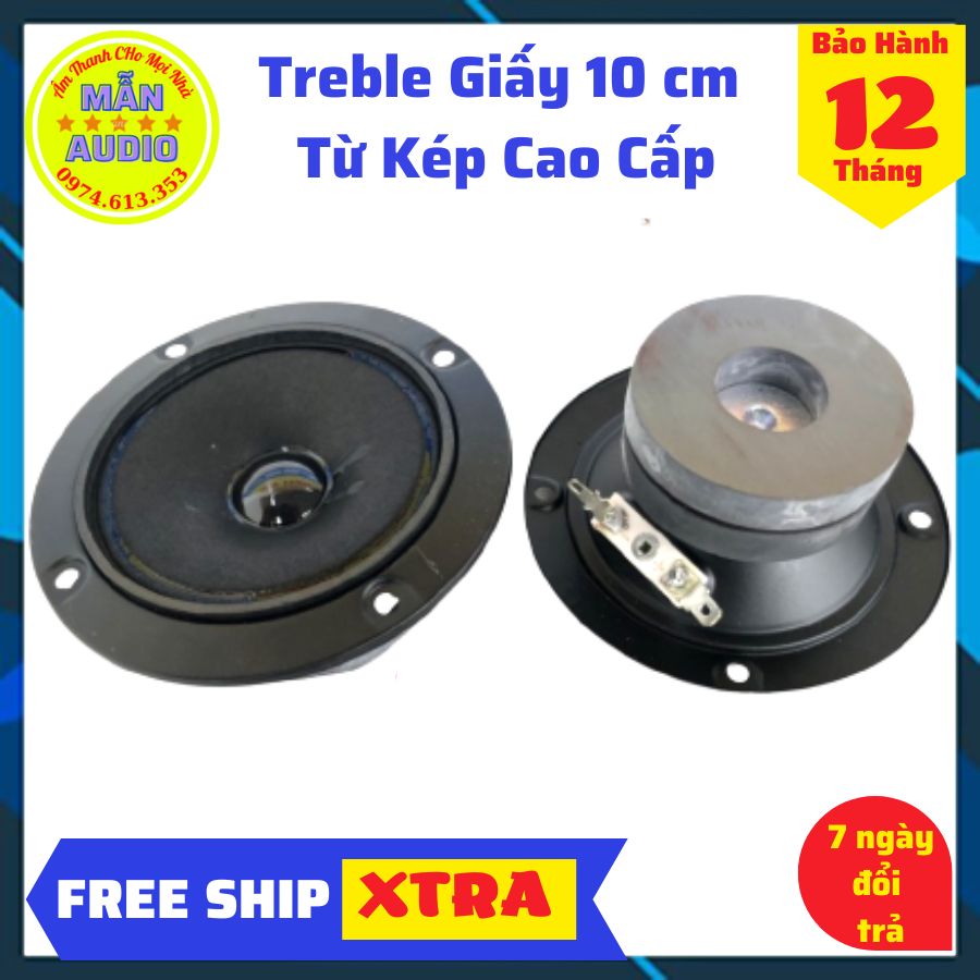 Xả Kho Loa treble giấy 10 cm từ kép kiểu dáng BMB, loa treble rời từ đôi cao cấp - giá 1 đôi