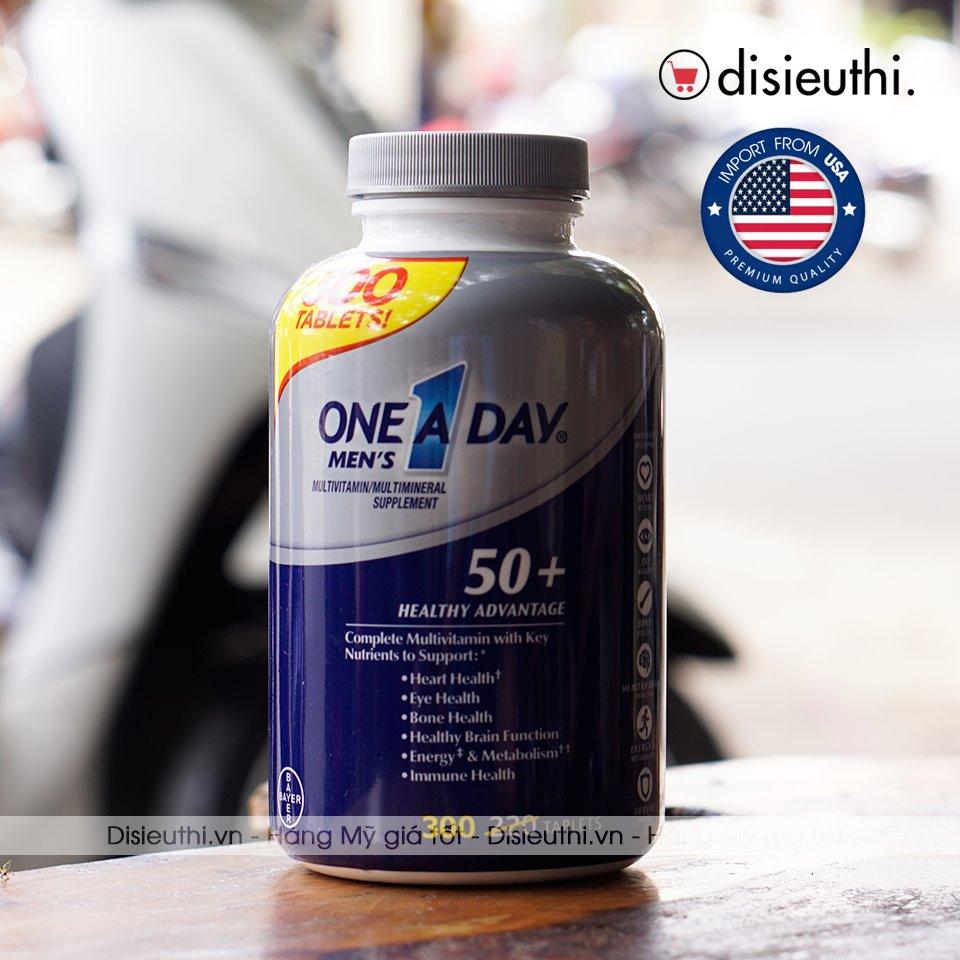 Vitamin tổng hợp one a day men's 50+ healthy advantage mỹ