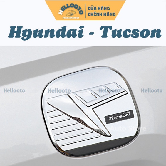 Ốp nắp bình xăng xe tucson 2019 2020 2021 2022 2023 cao cấp
