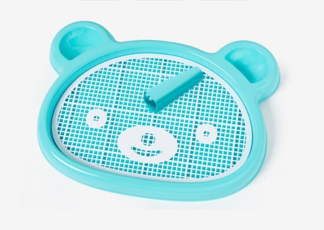 KHAY VỆ SINH CHO CHÓ MÈO HÌNH MẶT GẤU (SIZE LỚN) 63x47 MYTHOPETSHOP