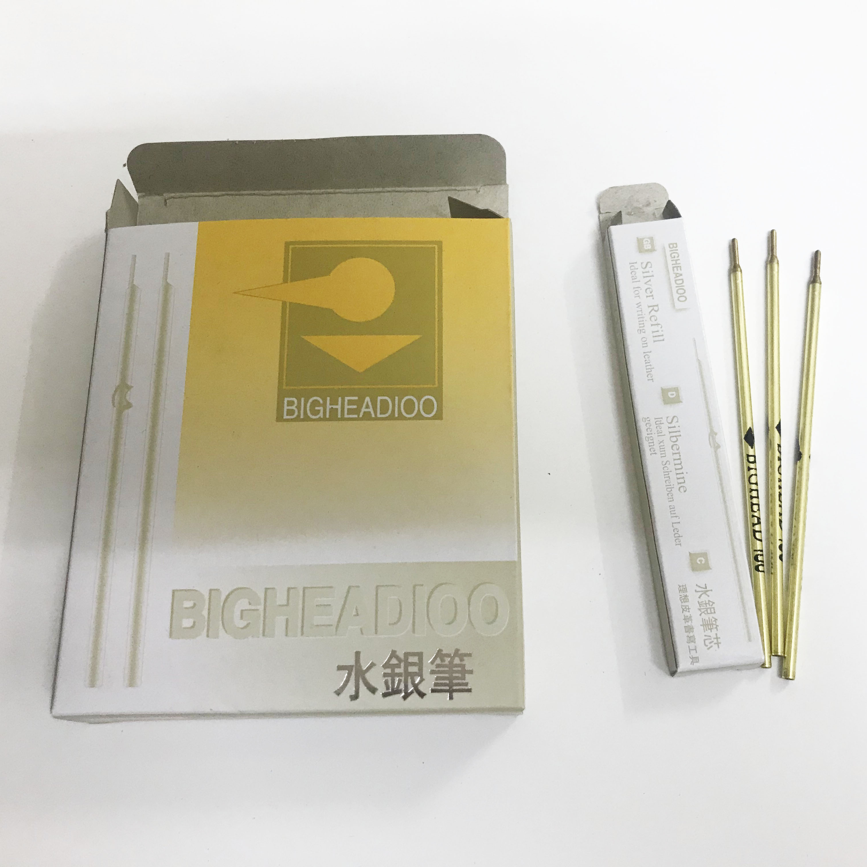 [HCM]Hộp viết bạc ống đồng vàng 120 cây - Vinasum