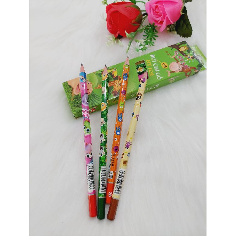 Hộp 12 cây bút chì gỗ 2b g-star ht102