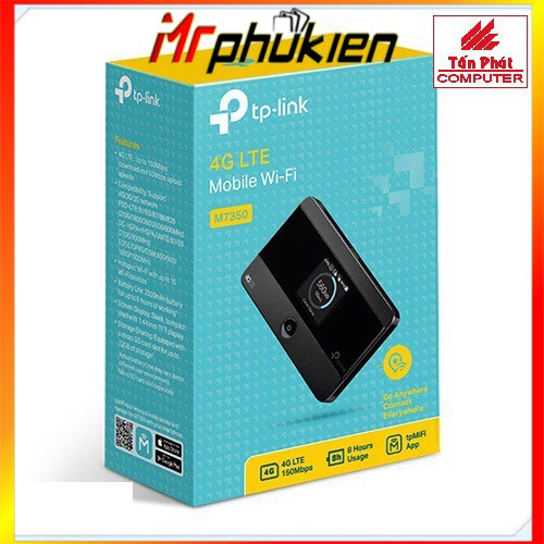 Phát Wifi Di Động 4G Tplink M7350 - MrPhukien