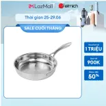 (Chỉ 25-29.06)Chảo Inox dập nguyên khối Elmich EL-2431OL Size 20,24,26cm