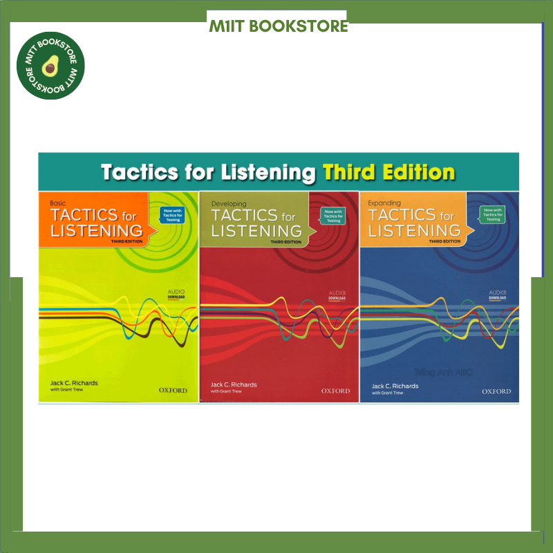 Bộ sách Tactics for Listening Basic – Developing – Expanding