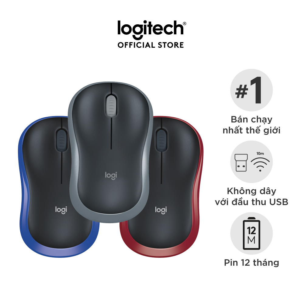 Chuột không dây LOGITECH M185