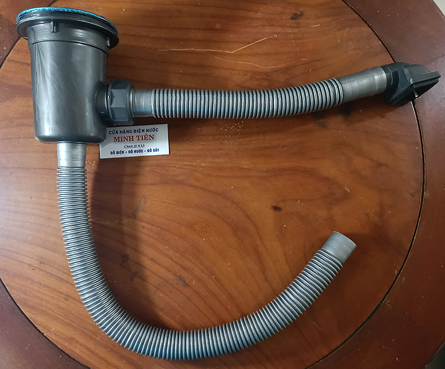 Bộ thoát nước chậu rửa chén, Bộ thoát nước bồn rửa chén, Xi phông chậu rửa chén 1 ngăn, 2 ngăn Tân Á Đại Thành