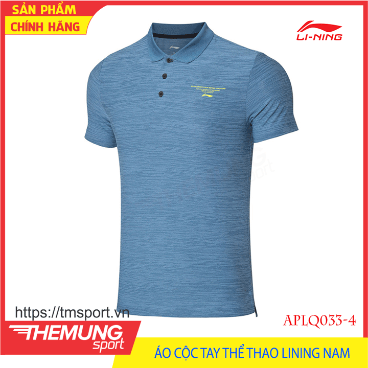 áo cộc tay LiNing APLQ033-4