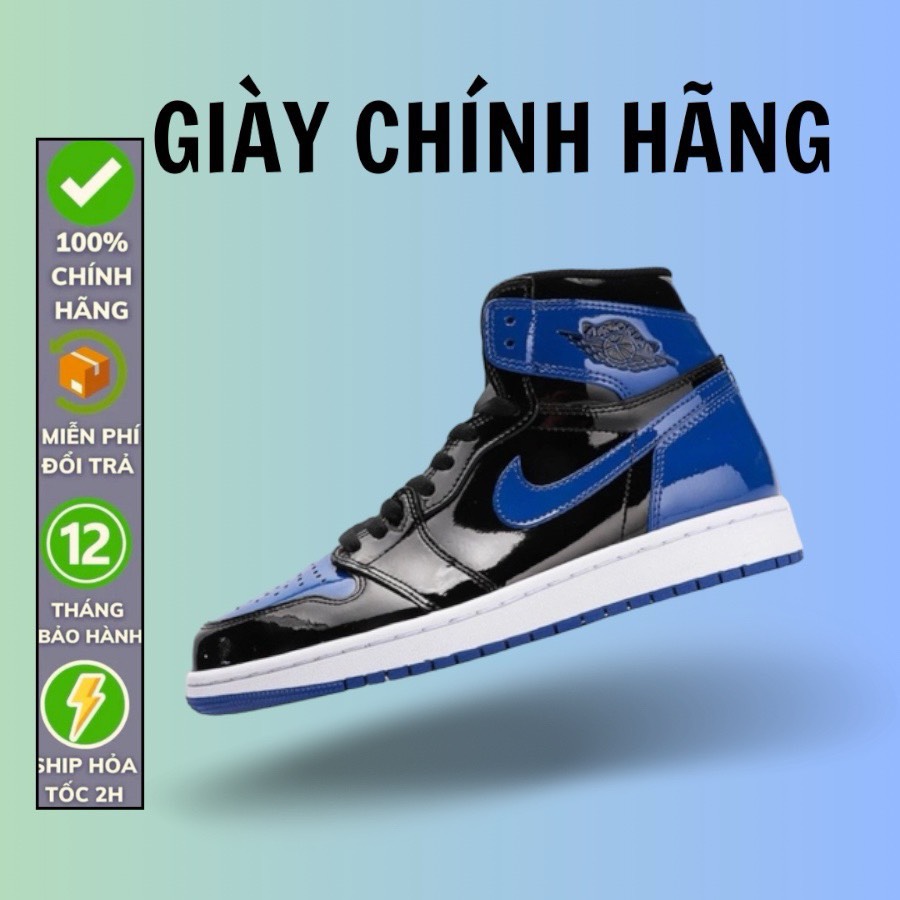 (Chính Hãng) Giày Jordan 1 Retro High Royal Toe Men's - 555088-041