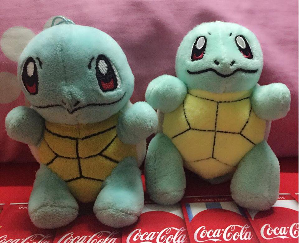Móc khóa gấu bông Pokemon - Rùa xanh ngộ nghĩnh