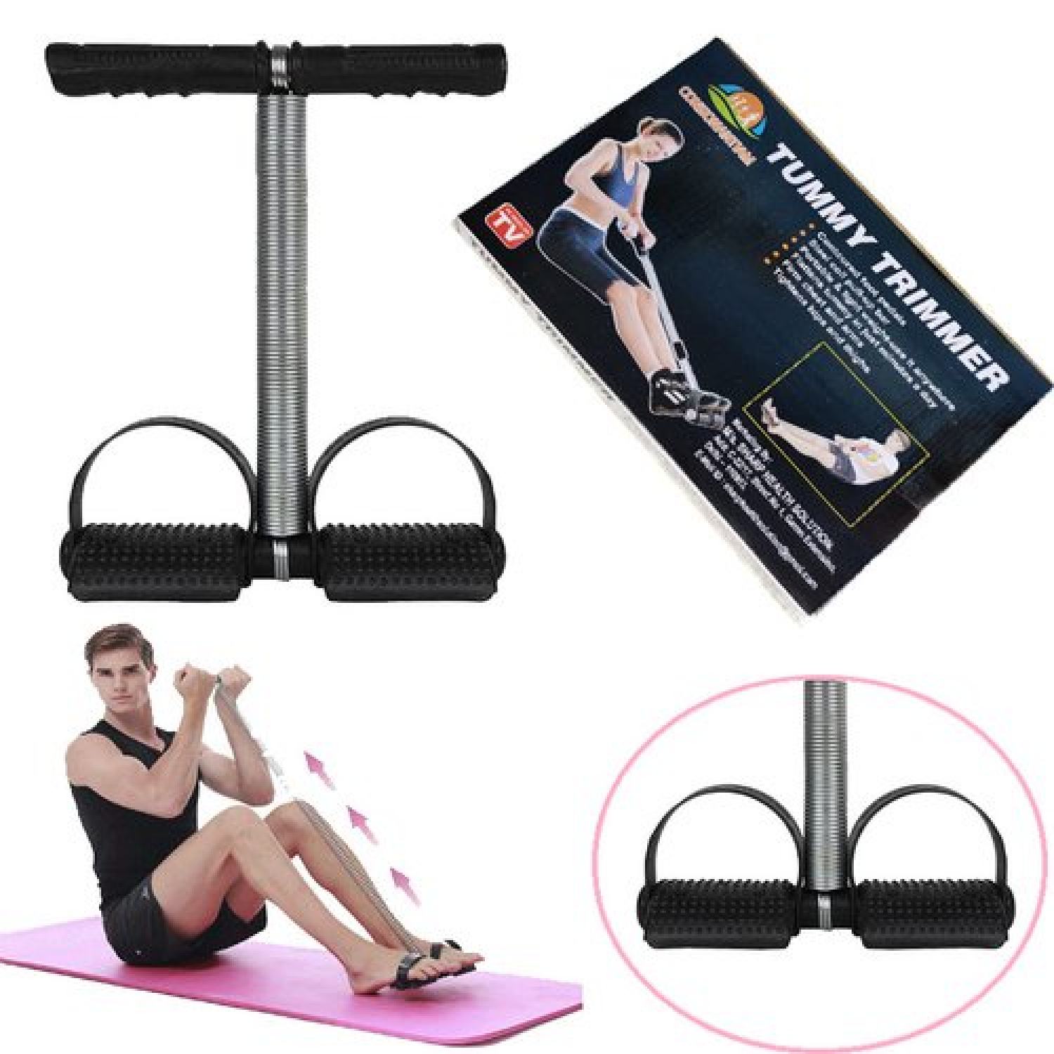 Dây tập bụng - dây tummy trimmer đa năng tập bụng, thể dục, tập gym tại nhà