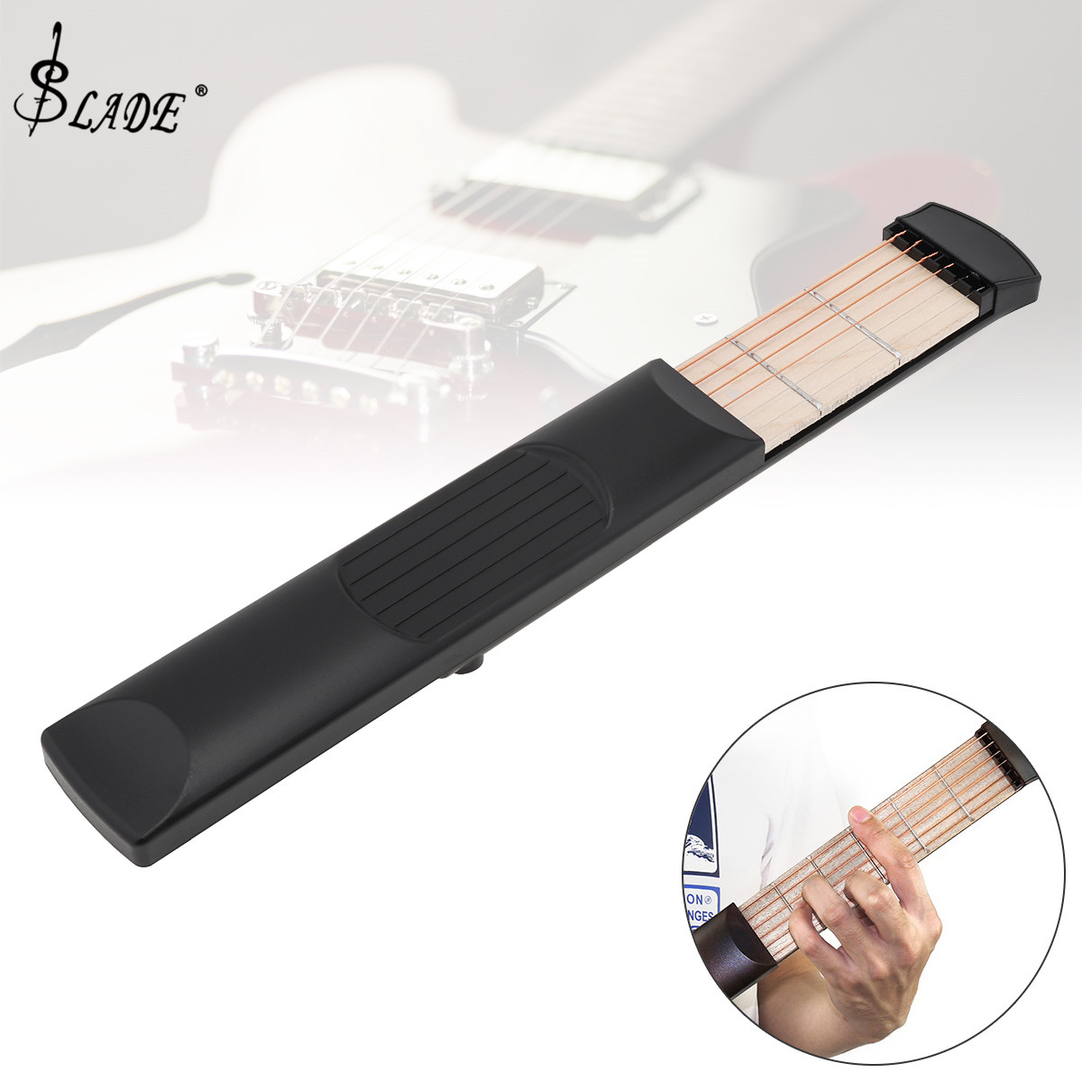 Slade Túi Guitar Dụng Cụ Luyện Tập Guitar Acoustic 6 Băn Khoăn Chuỗi