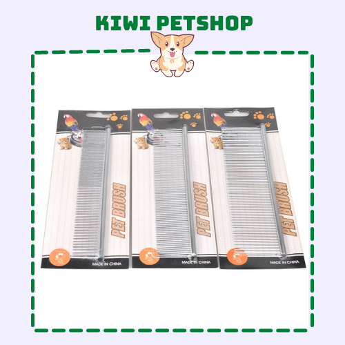 Lược inox chải lông cho chó mèo - lược gỡ rối