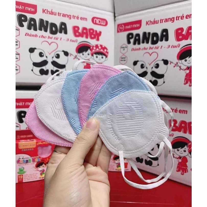 10 cái khẩu trang gấu panda trẻ em khẩu trang kn95 cho bé